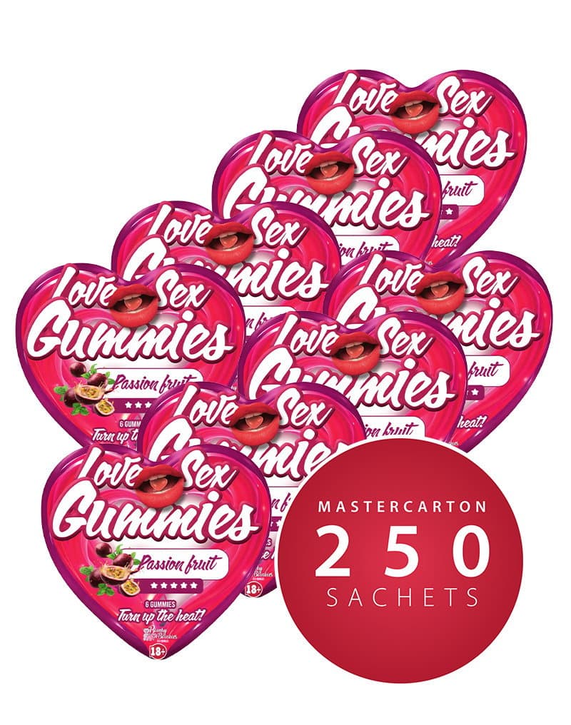 Boinky - Love Sex Gummies- Passion Fruit - Masterdoos 250 units 1