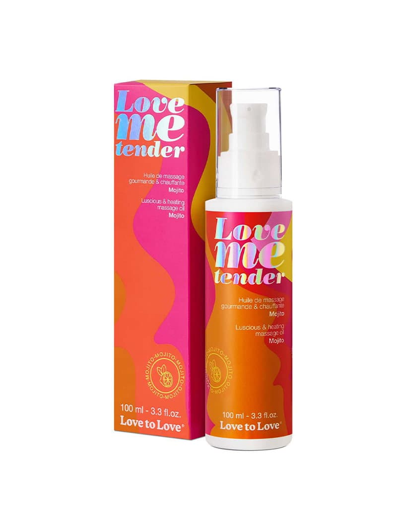 Love To Love - Love Me Tender Massageolie - Mojito 1