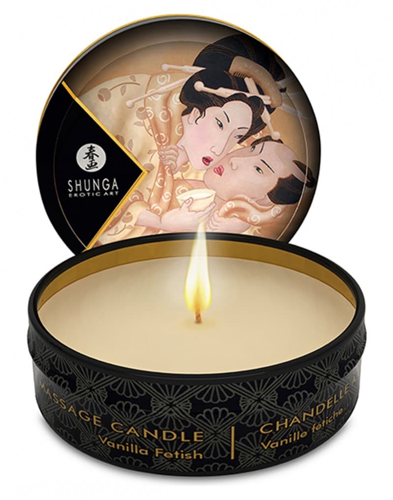 Shunga - Mini Massagekaars - Vanilla Fetish - 30 ml 1