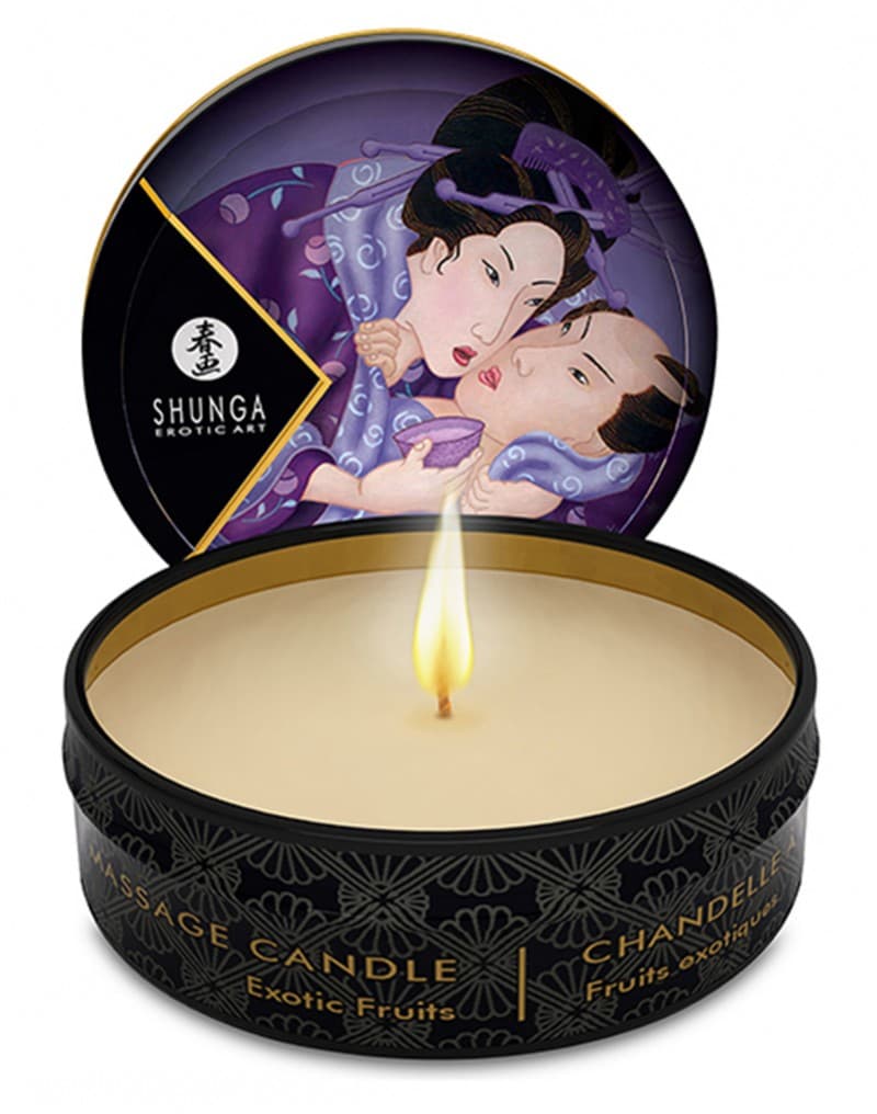 Shunga - Mini Massagekaars - Exotic Fruits - 30 ml 1