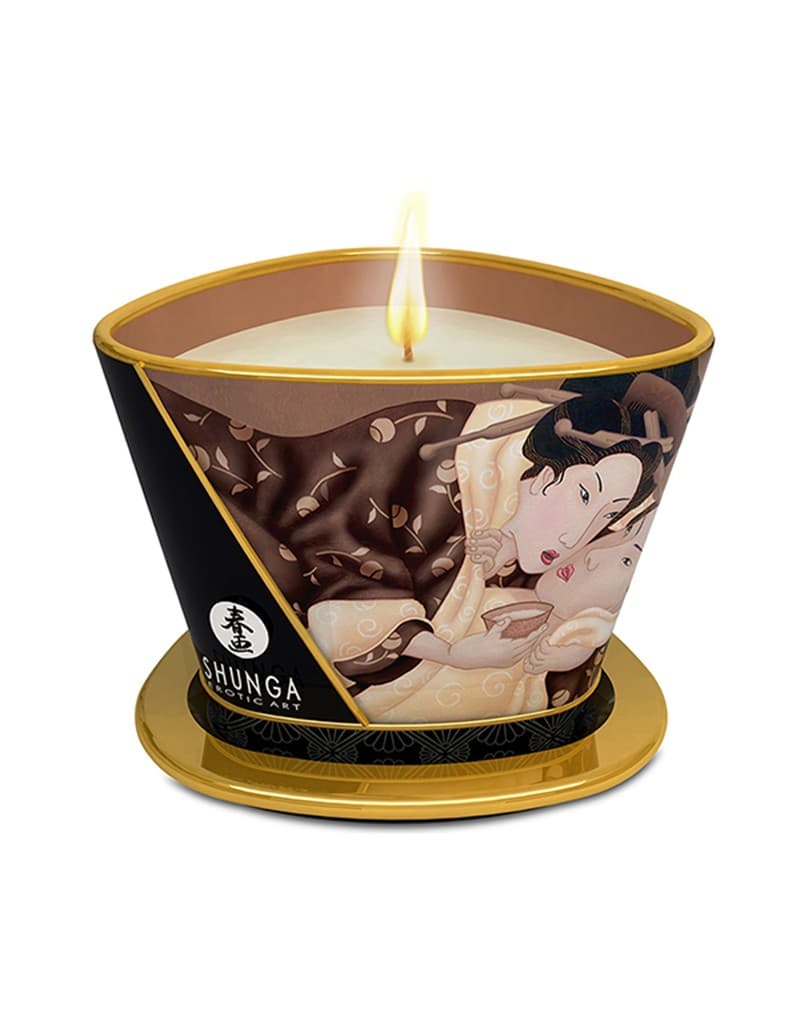Shunga - Massagekaars - Intoxicating Chocolate - 170 ml 1