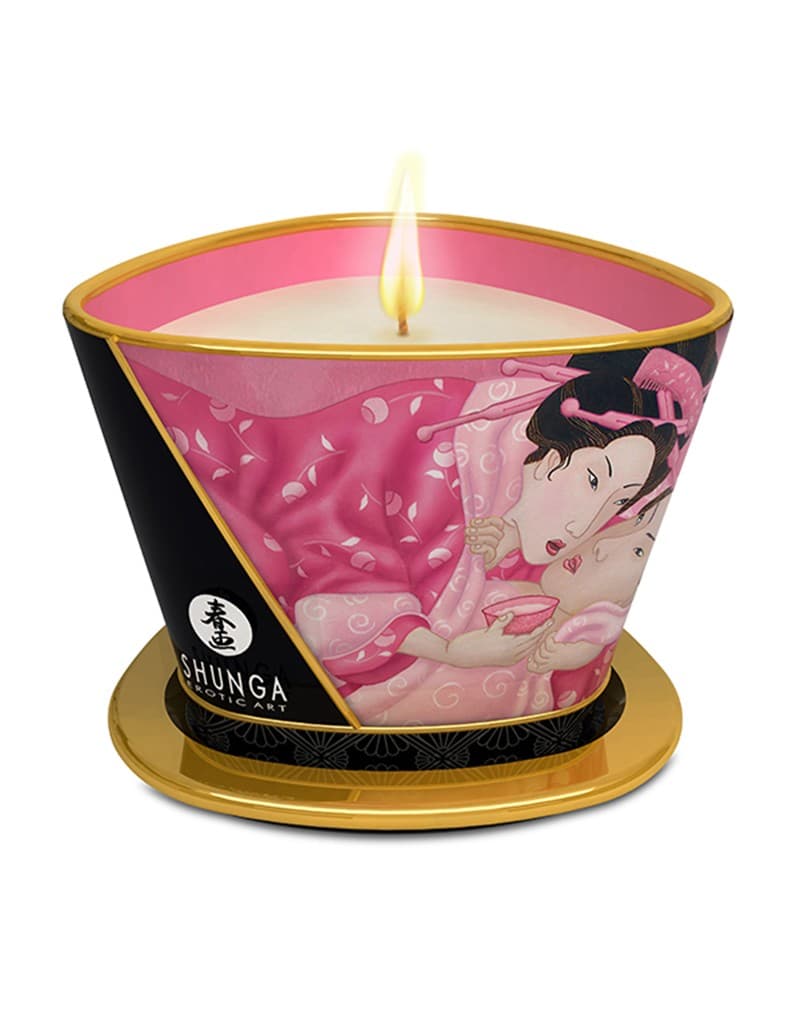 Shunga - Massagekaars - Aphrodisia Rose - 170 ml 1