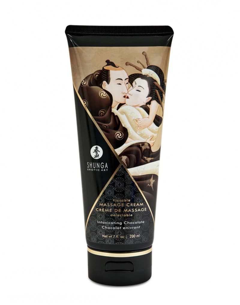 Shunga - Eetbare Massage Crème - Intoxicating Chocolate - 200 ml 1