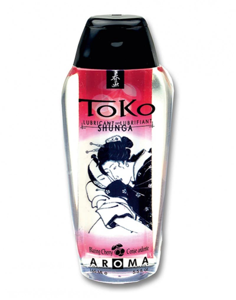 Shunga - Toko Aroma Blazing Cherry - Glijmiddel op waterbasis - 165 ml 1
