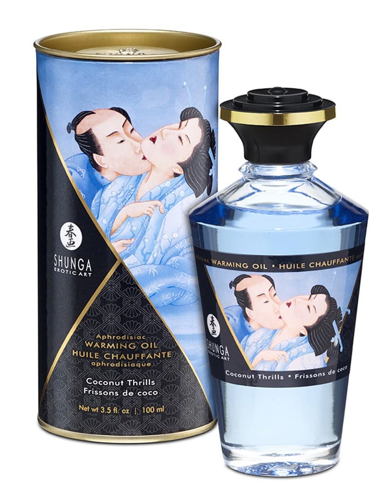 Shunga - Verwarmende Olie - Coconut Water - 100 ml 1