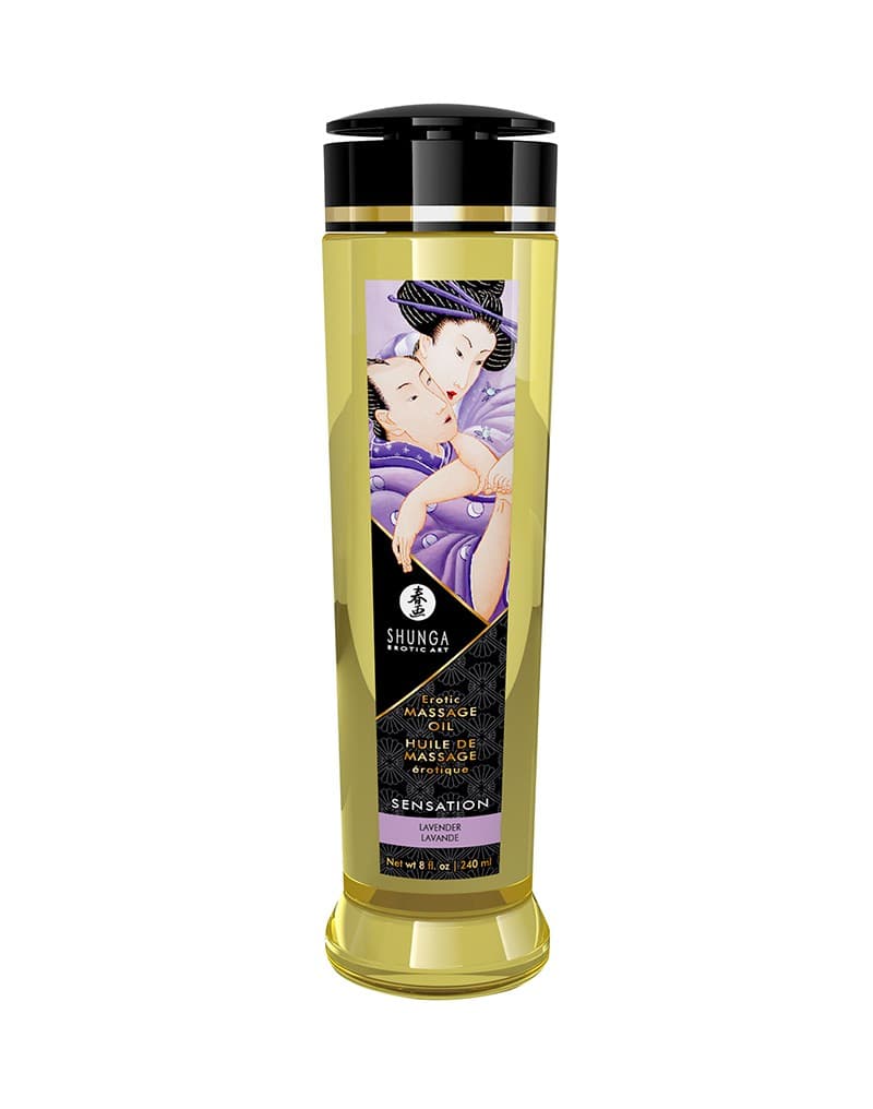 Shunga - Massage Olie - Sensation Lavender - 240 ml 2