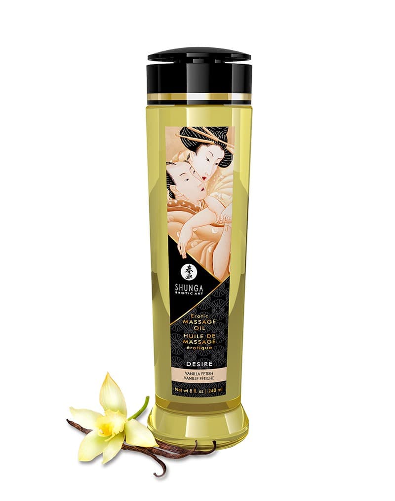 Shunga - Massage Olie - Desire Vanilla - 240 ml 1