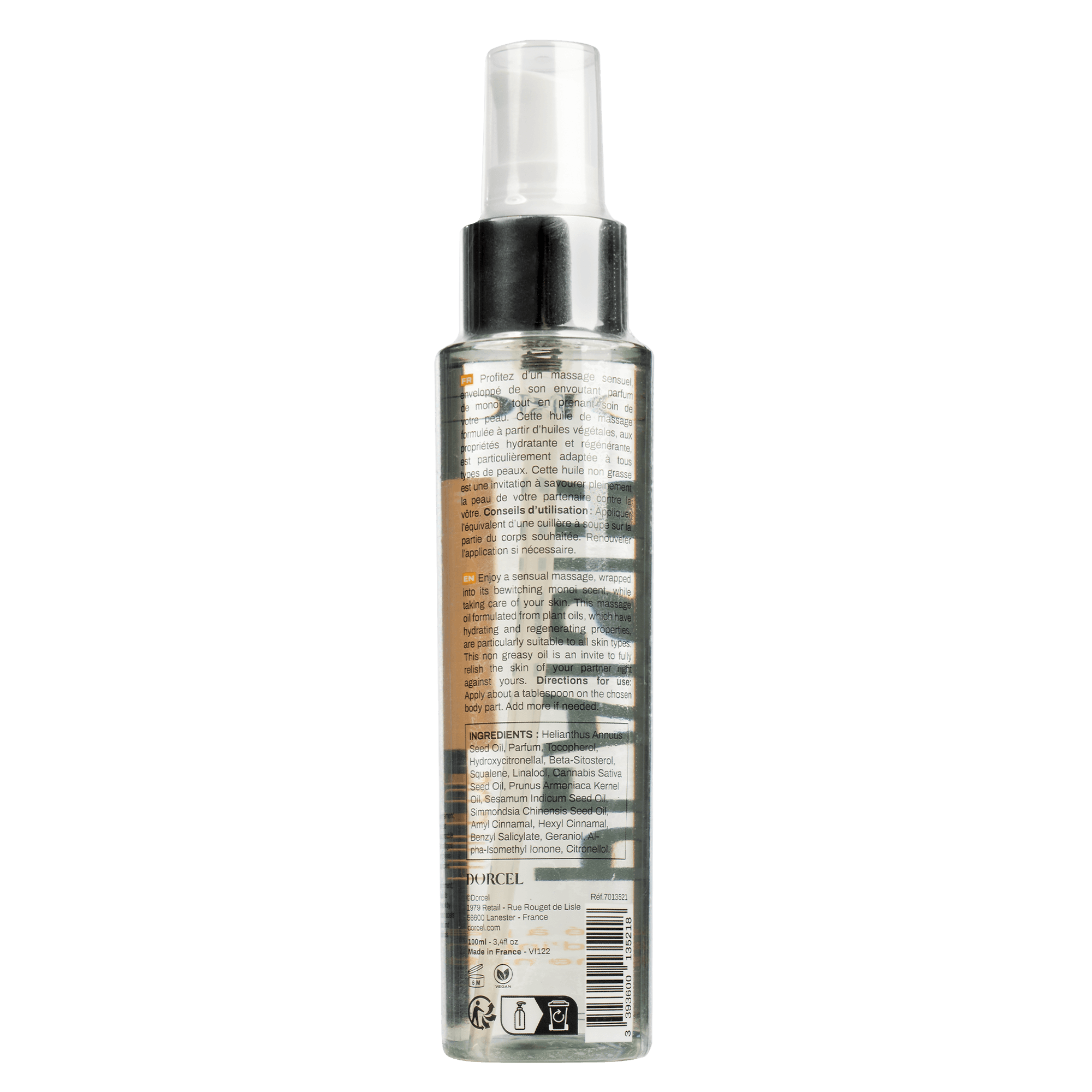 Dorcel - Plaisir - Tahiti Monoï - Massageolie - 100 ml 2