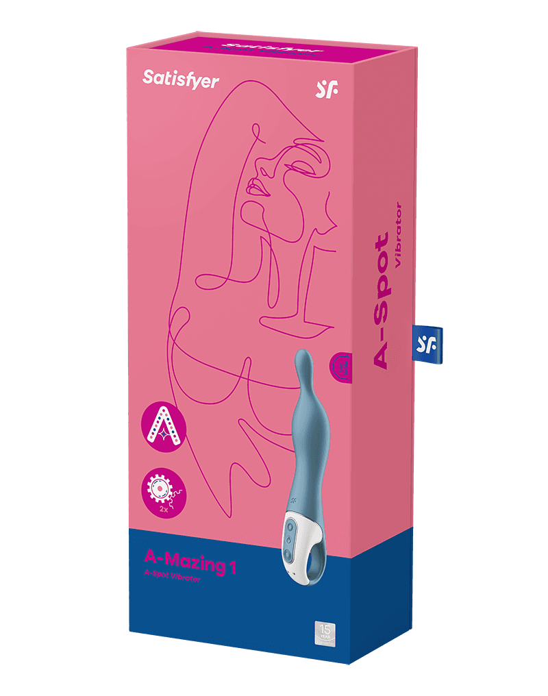 Satisfyer - A-Mazing 1 - A-Spot Vibrator - Blauw 2