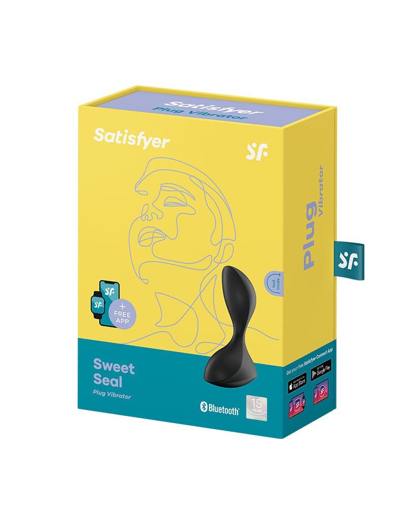 Satisfyer - Sweet Seal - Anaal Vibrator - Zwart 2