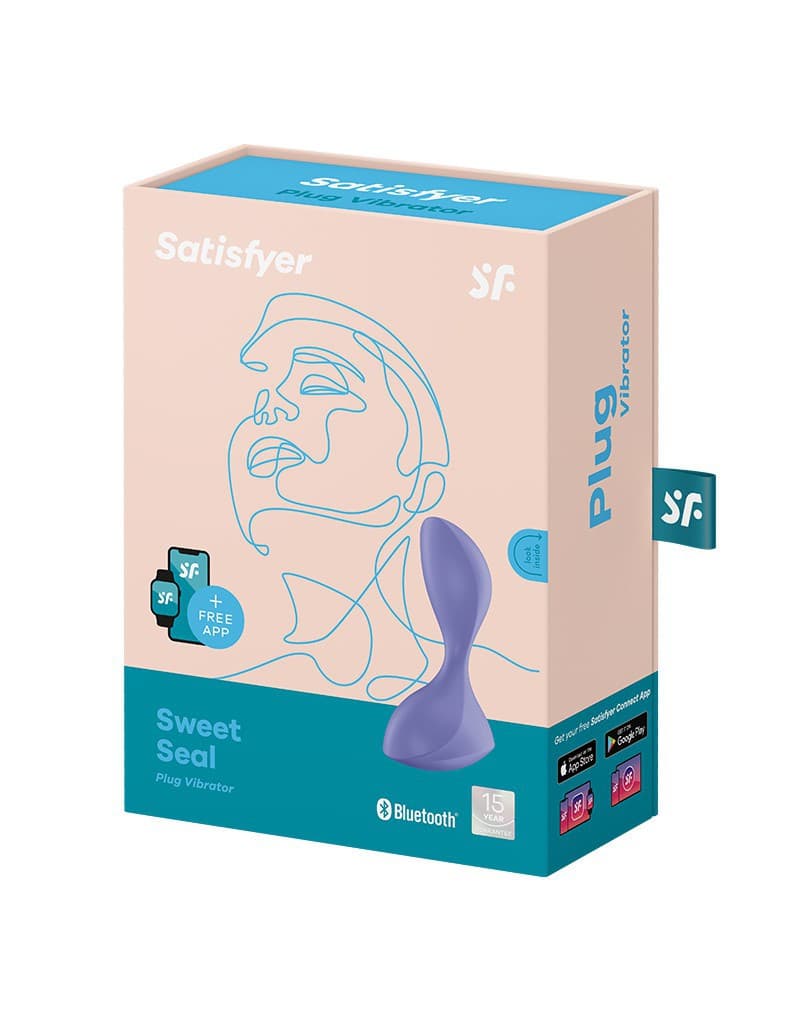 Satisfyer - Sweet Seal - Anaal Vibrator - Lila 2