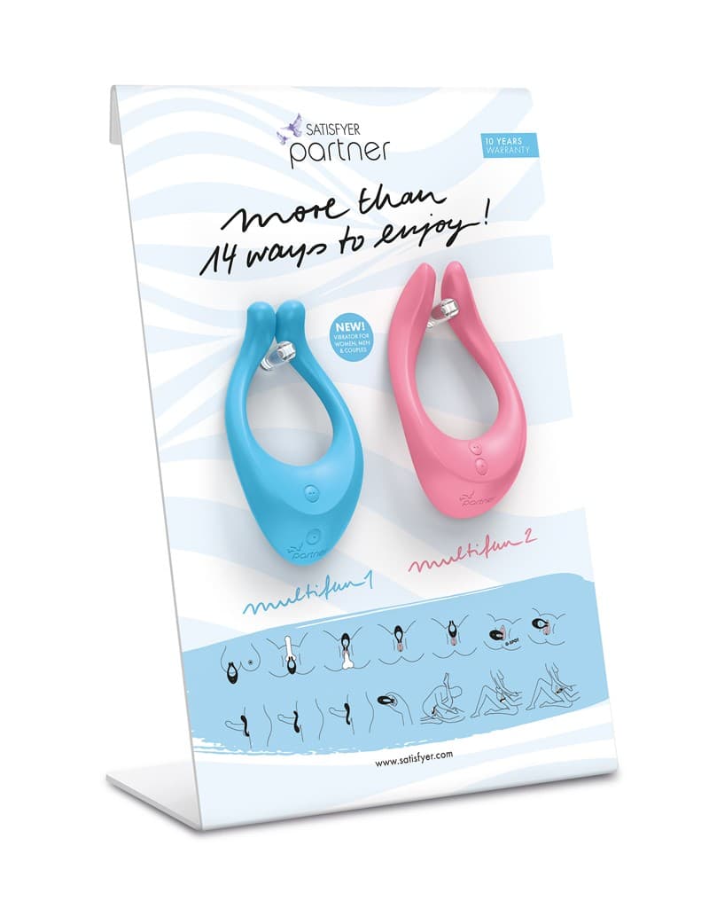 Satisfyer Partner Multifun Display + Testers 1