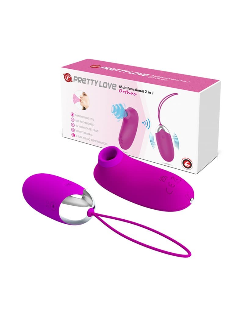 Pretty Love - Orthus - Vibrerend Ei met Afstandsbediening - Roze 9