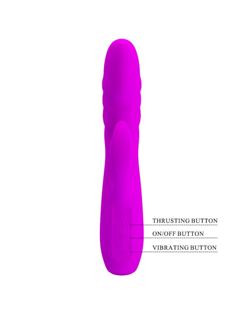 Pretty Love - Melanie - Rabbit Vibrator - Roze 4