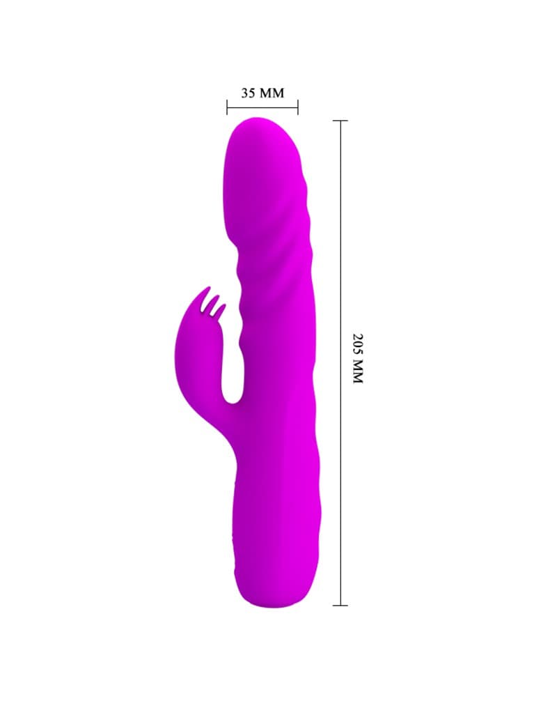 Pretty Love - Melanie - Rabbit Vibrator - Roze 5