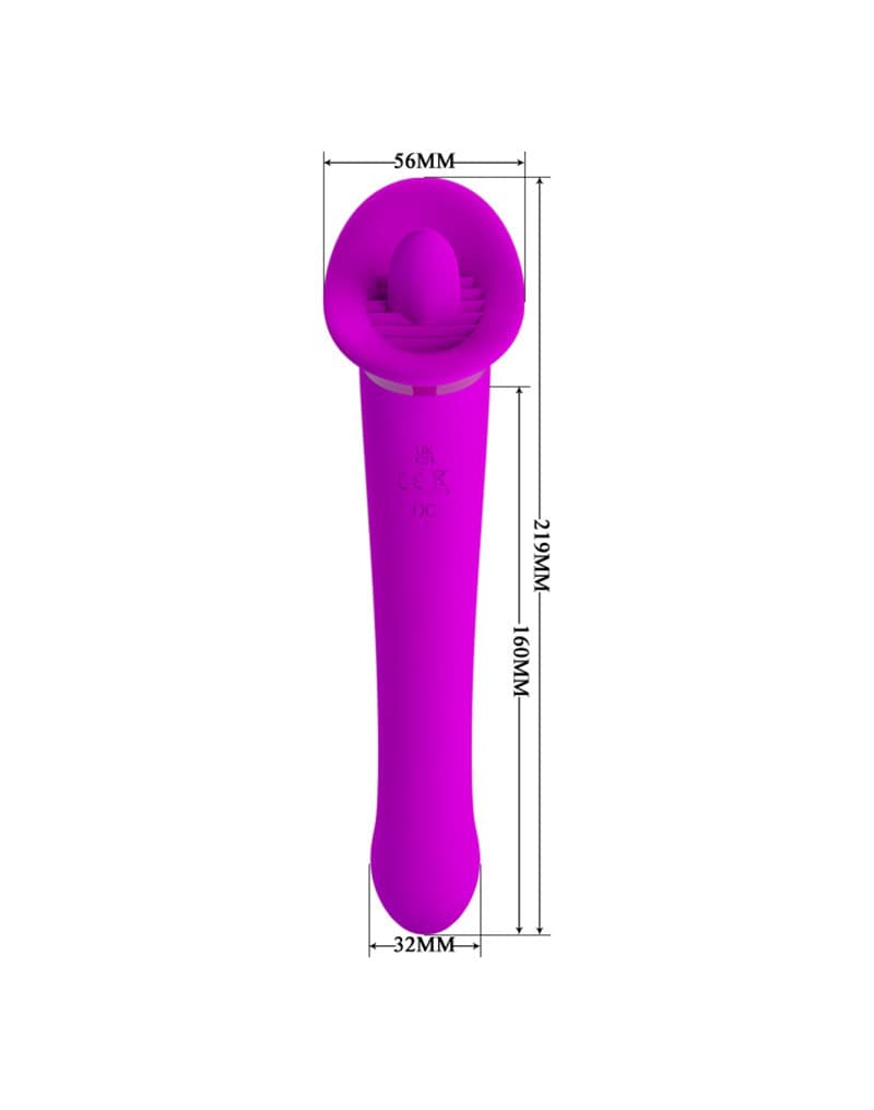 Pretty Love - Faust - Orale Seks Stimulator - Roze 3