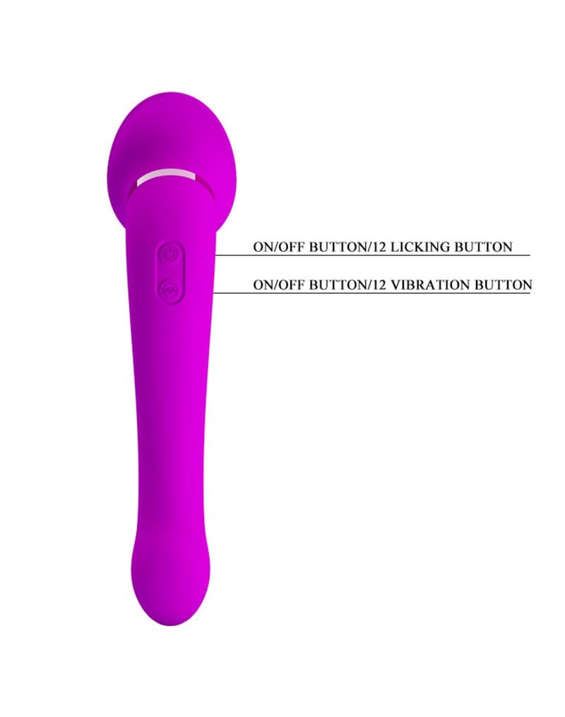 Pretty Love - Faust - Orale Seks Stimulator - Roze 5
