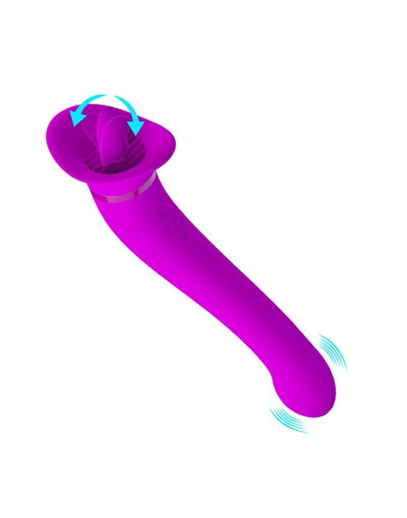 Pretty Love - Faust - Orale Seks Stimulator - Roze 8