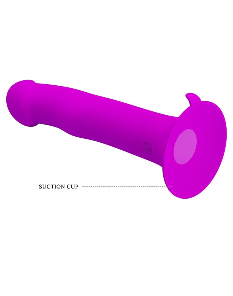 Pretty Love - Murray - Vibrerende Dildo 19 cm - Paars 8