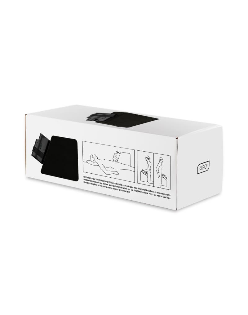 KIIROO - Multifunctioneel Kussen voor KEON Masturbator - Zwart 3