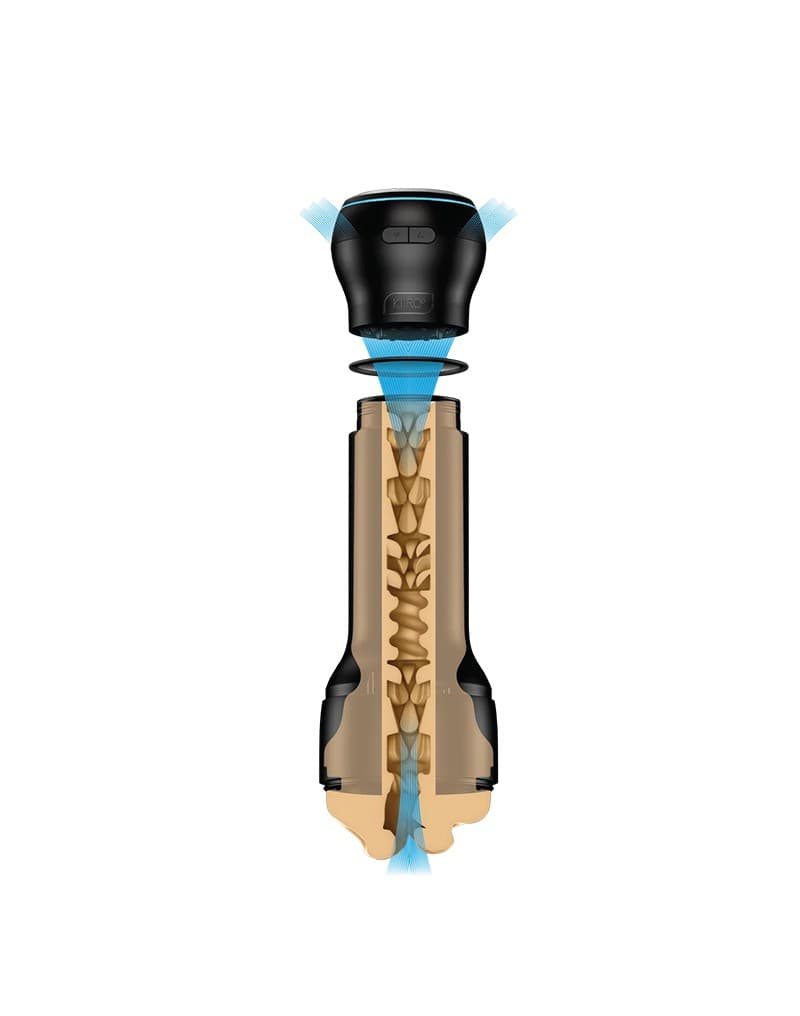 Kiiroo - PowerBlow - Interactieve Zuig Masturbator - Zwart 8