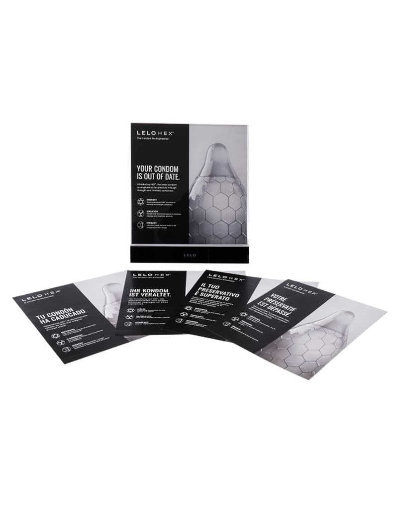 Lelo - Houder voor Hex Image Cards - Zwart 3