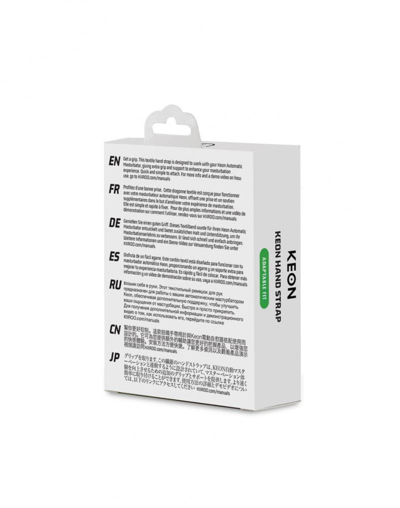 KIIROO - Hand Strap voor KEON Masturbator - Zwart 5
