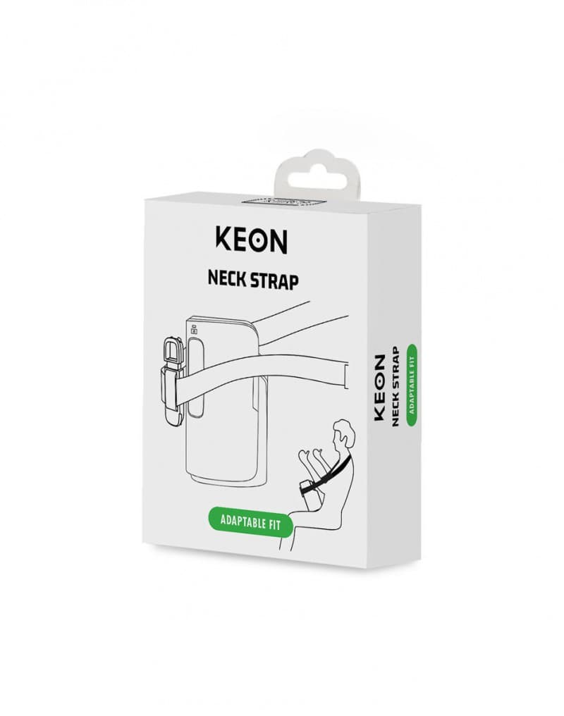 KIIROO - Nek Strap voor KEON Masturbator - Zwart 2