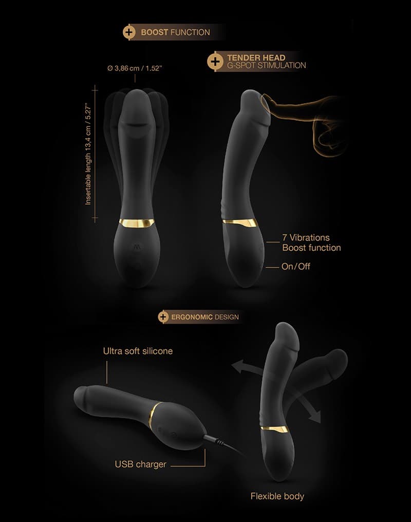 Dorcel Tender Spot - Flexible vibrator - 6072059 7