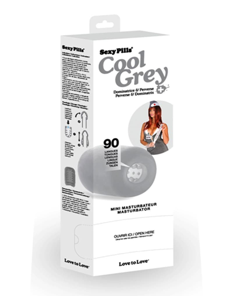 Love to Love - 6 stuks Sexy Pills Cool Grey 2