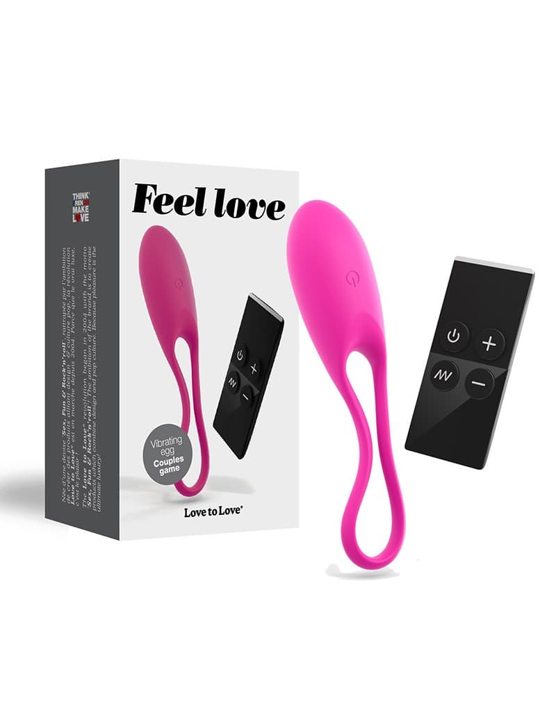 Love to Love Feel Love - Remote control vibrating egg 3