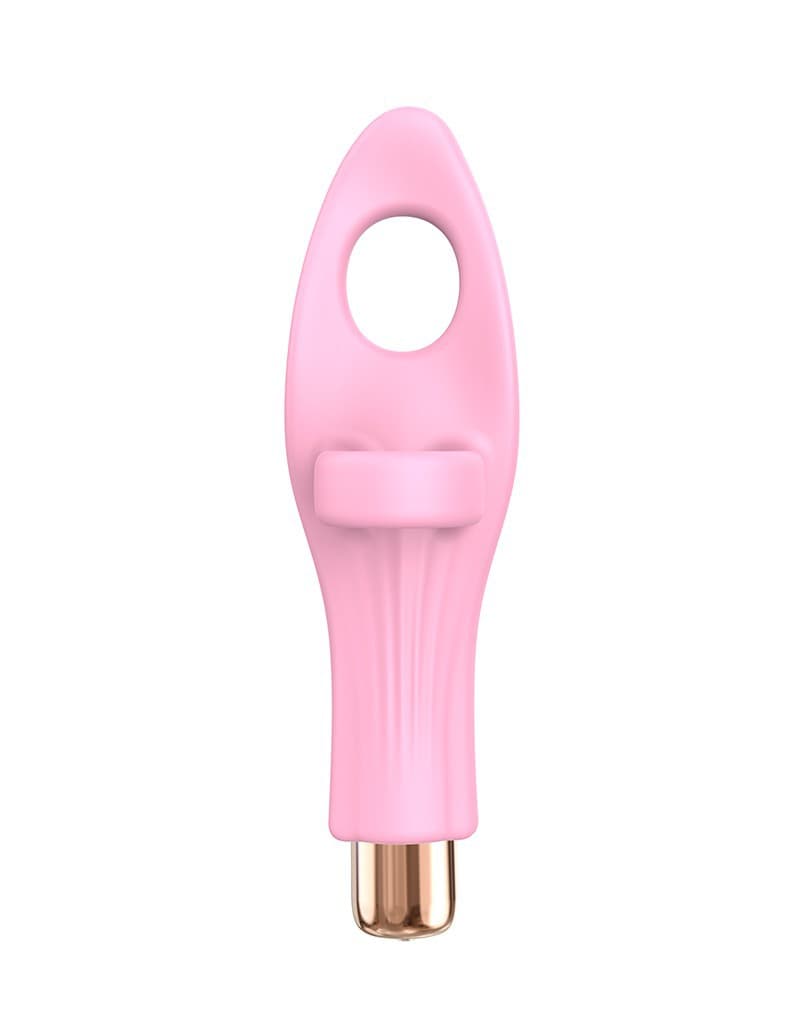 Love to Love - Vibrating Tickle Me - Vinger Vibrator - Roze 6