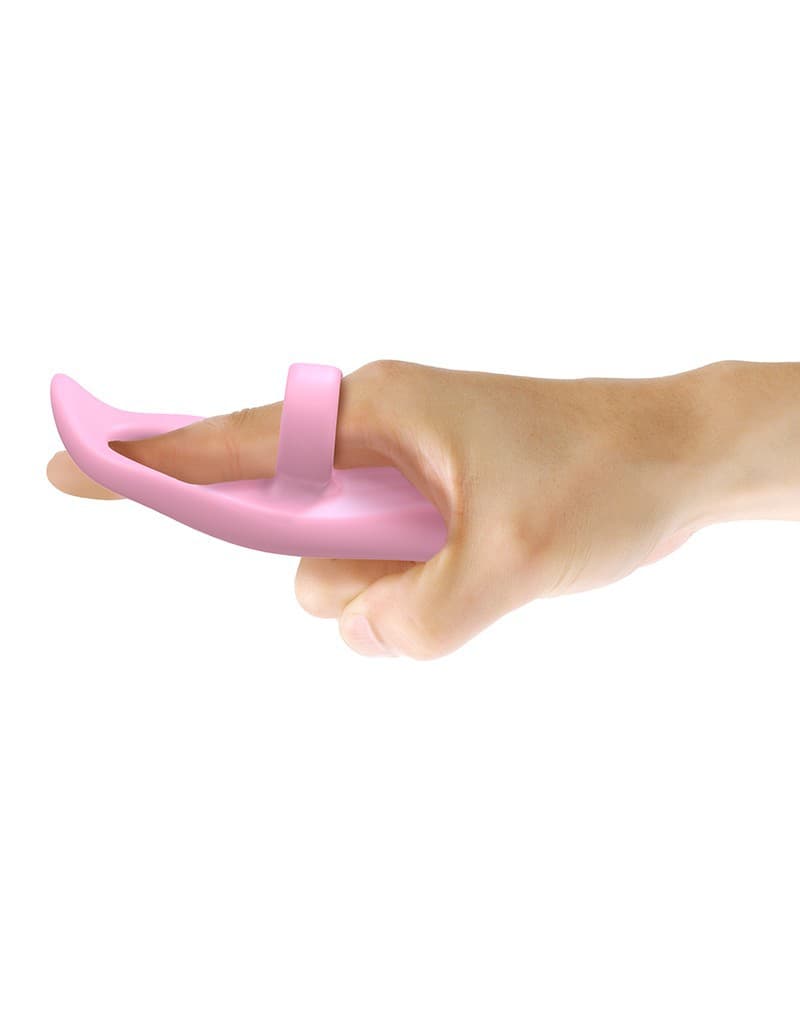 Love to Love - Vibrating Tickle Me - Vinger Vibrator - Roze 9