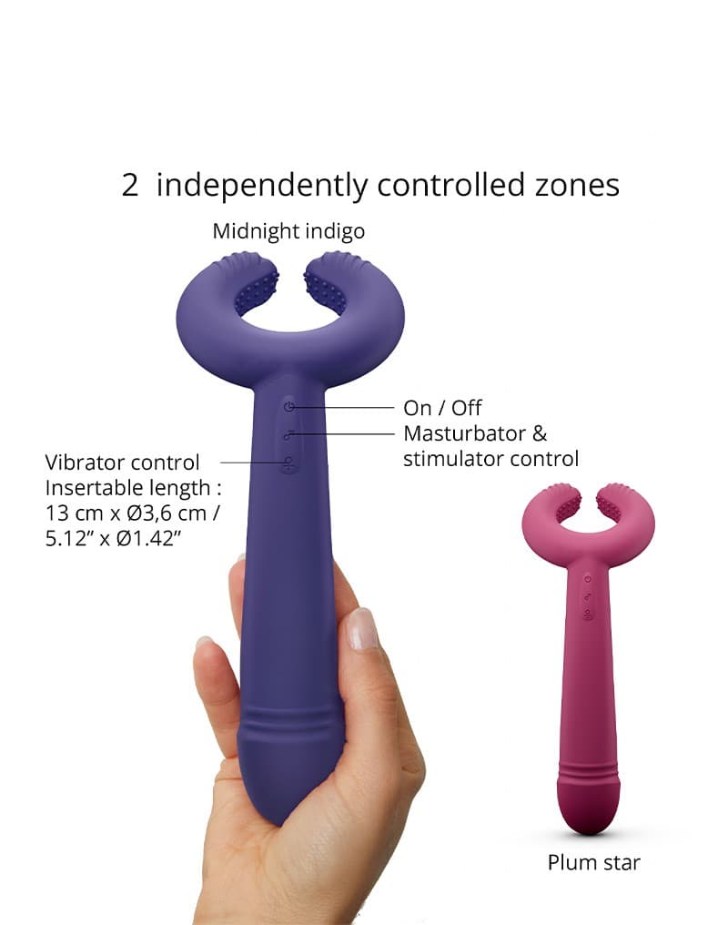 Love to Love - Please Me - Multi-Vibrator - Indigo 5