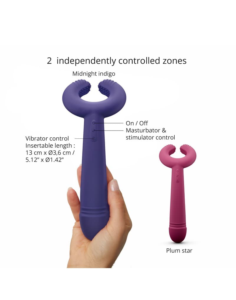 Love to Love - Please Me - Multi-Vibrator - Indigo 10