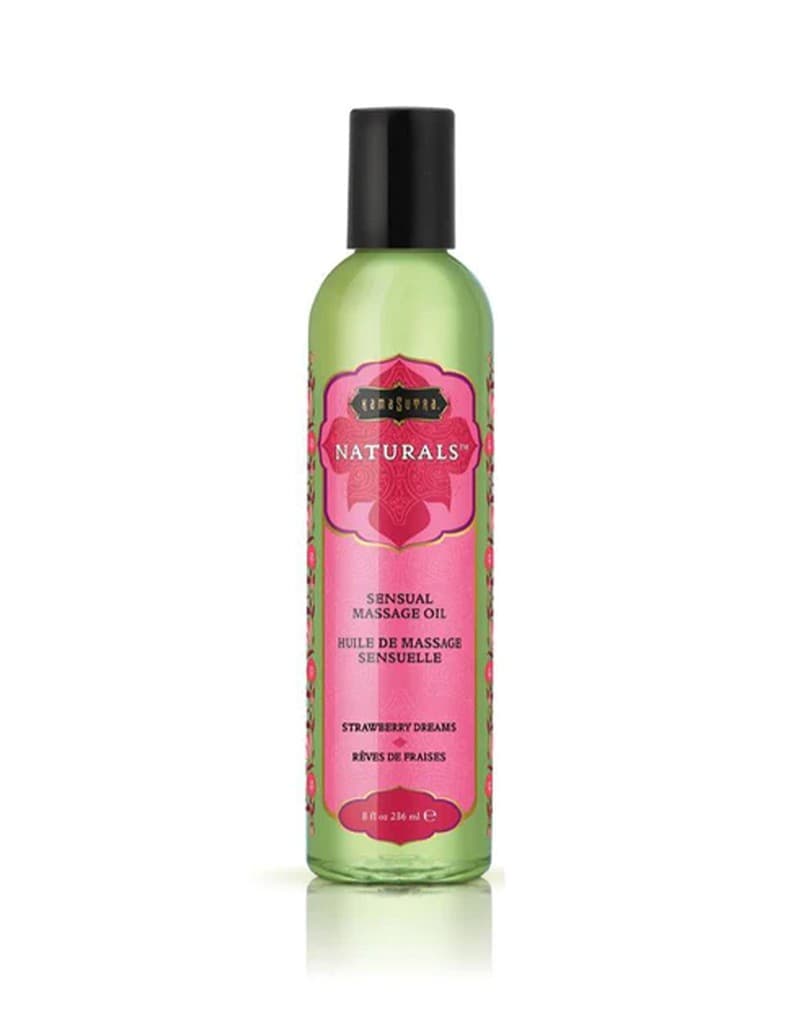 Kama Sutra - Naturals Massage oil - Aarbei 1
