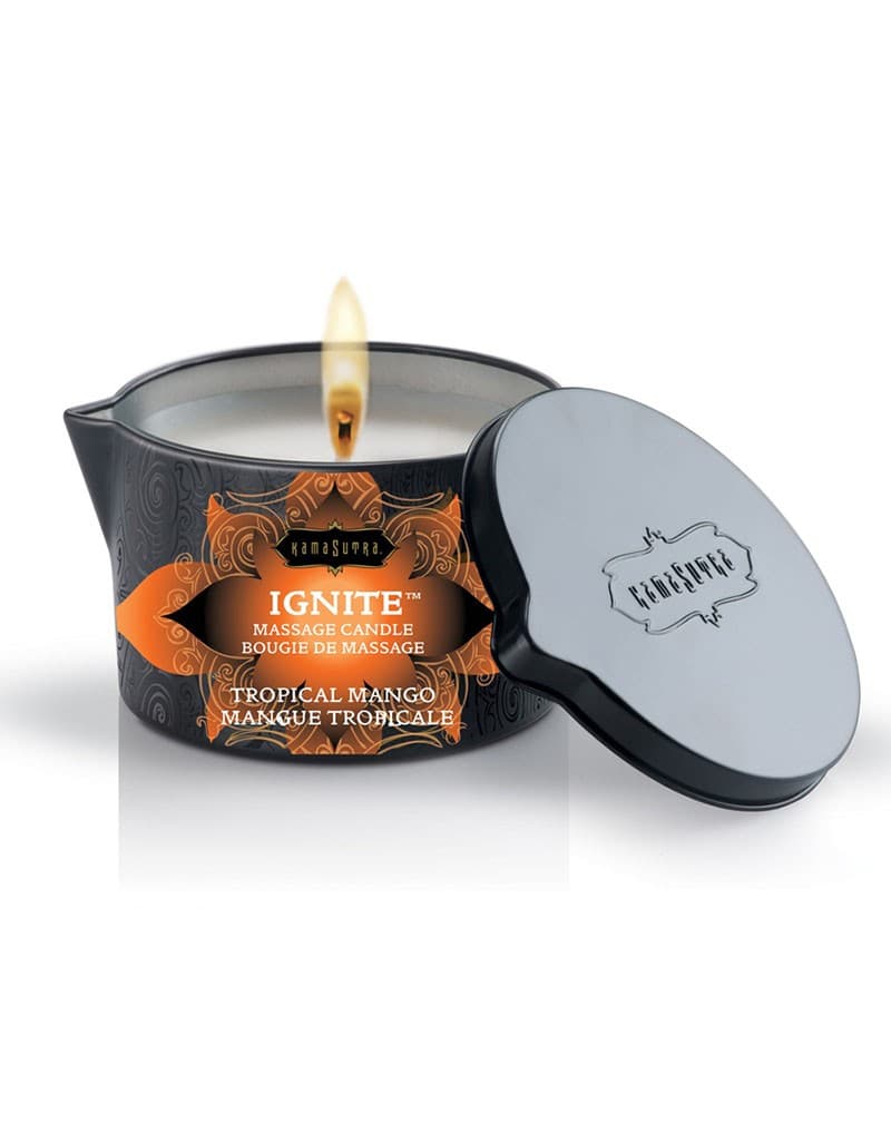 Kama Sutra - Massage Candle - Tropical Mango 1