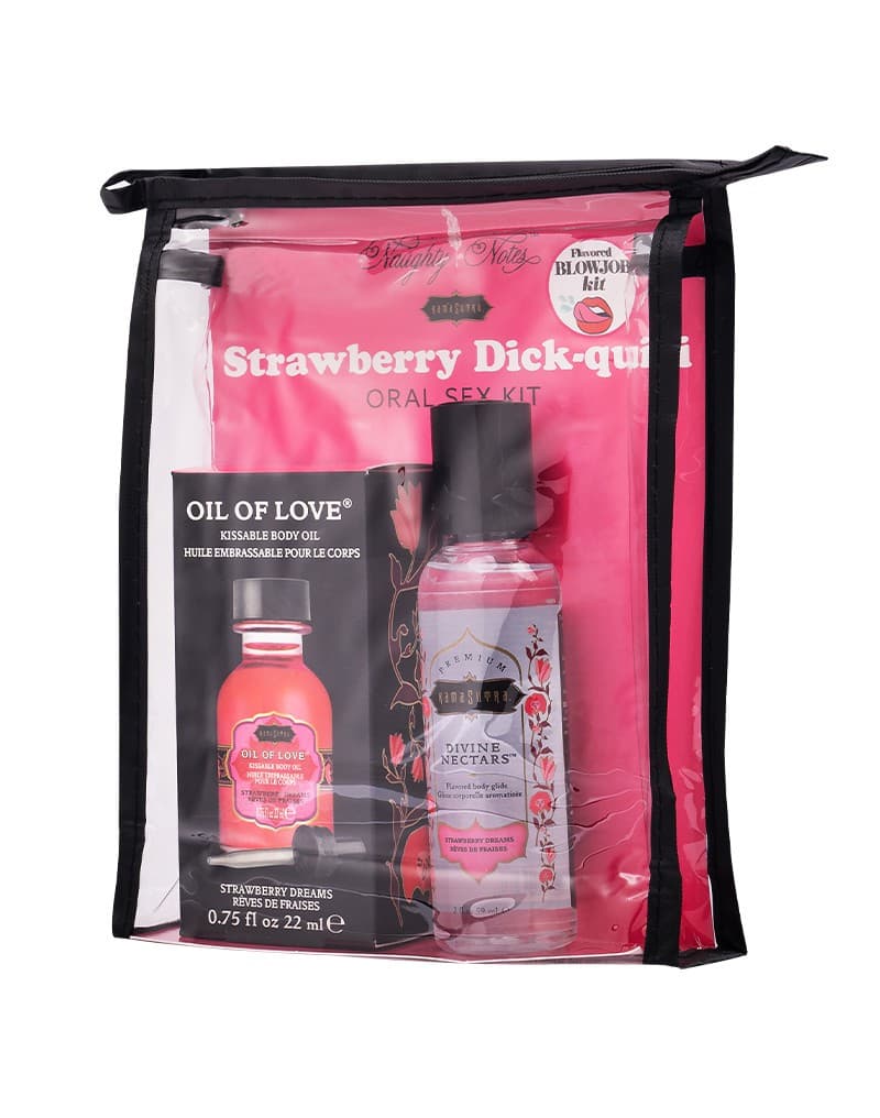 Kama Sutra - Oral Sex Cocktail Kit - Strawberry Dick-quiri 1