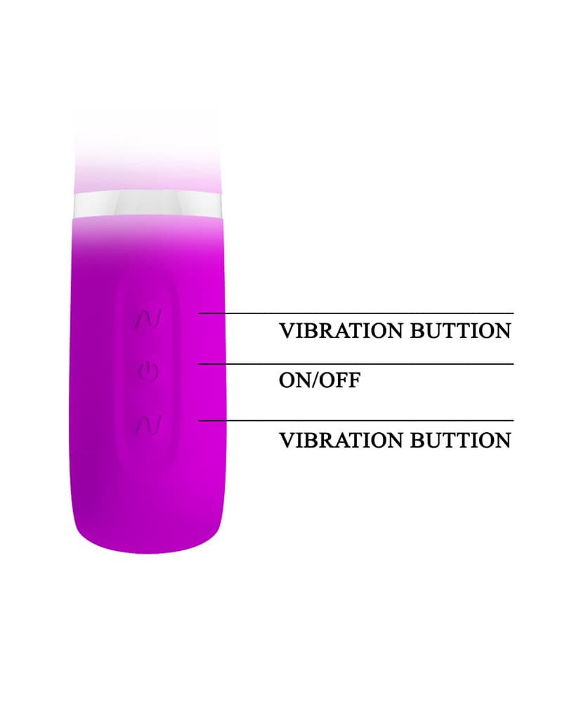 Pretty Love - Thomas -Rabbit Vibrator - Paars 5
